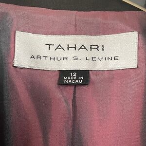 Tahari Brown Pantsuit